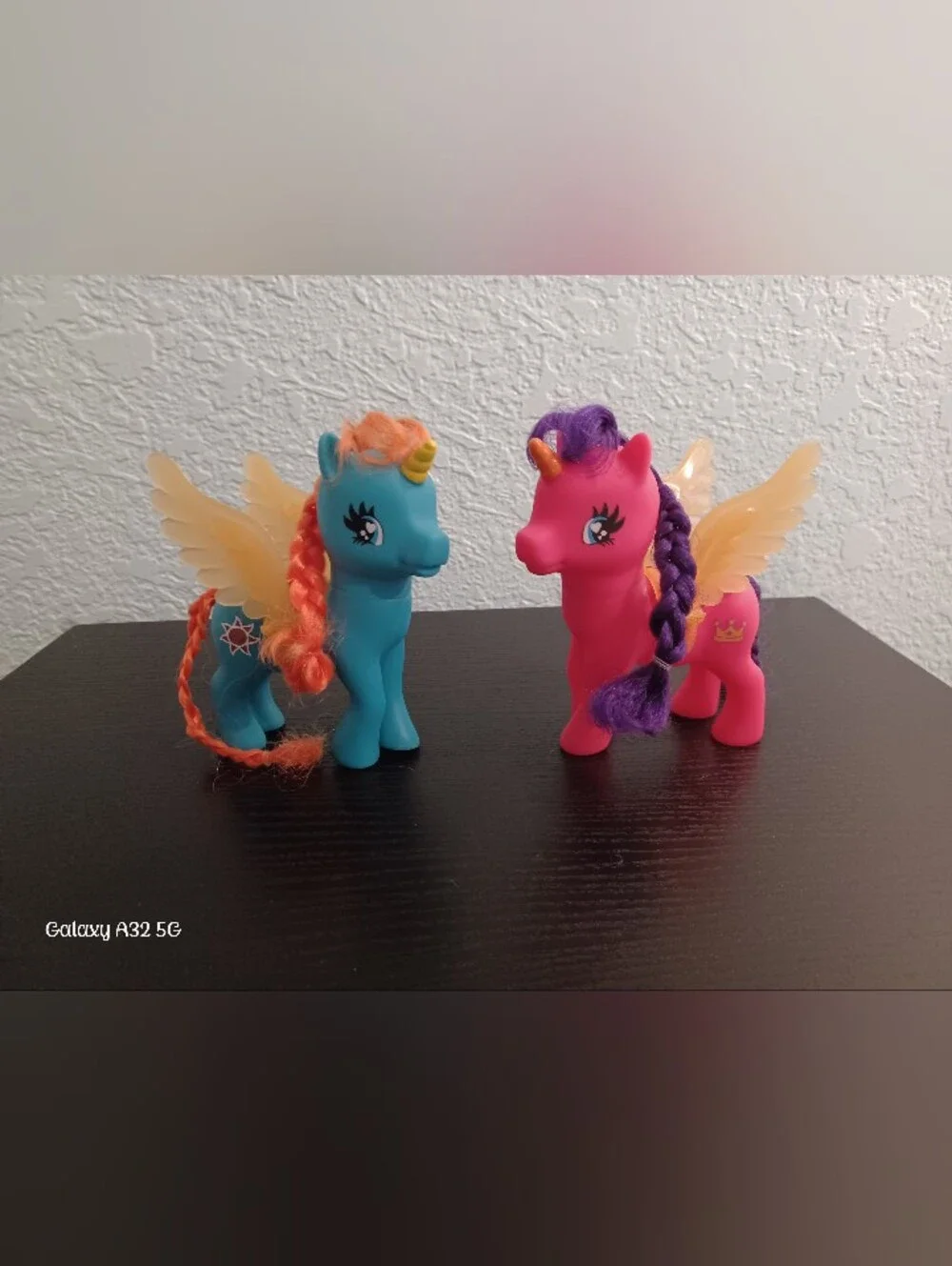 Vintage 90s Gi-Go Wonder Pony Land Unicorn Pegasus Lot of 2